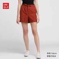 优衣库 0点:优衣库 UNIQLO 413137 女装 麻棉休闲短裤