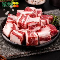 易果生鲜 原膳内蒙古羊腩块 500g *5件