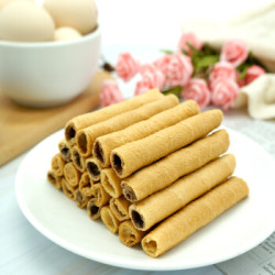 真巧注心鸡蛋卷香蕉牛奶味720g