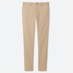 优衣库 UNIQLO 优衣库 411208 男士无褶长裤