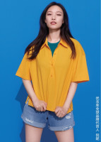 优衣库 UNIQLO 优衣库 413138 卷边牛仔短裤