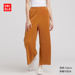 优衣库 UNIQLO 优衣库 413820 女士打褶裤