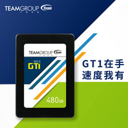 十铨 GT1高速SSD固态硬盘480G/SATA3.0台式机电脑笔记本提速系统盘游戏盘 480G非512G