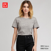 优衣库 UNIQLO 优衣库 413674 女款圆领T恤