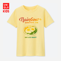 优衣库 童装/女童 (UT) The Brands Hawaiian Loco印花T恤(短袖) 413887