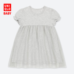 优衣库 0点：婴儿/幼儿 连衣裙(短袖) 414829 优衣库UNIQLO
