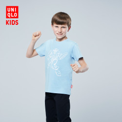 优衣库 童装/男童 (UT) MARVEL印花T恤(短袖) 417246 优衣库UNIQLO
