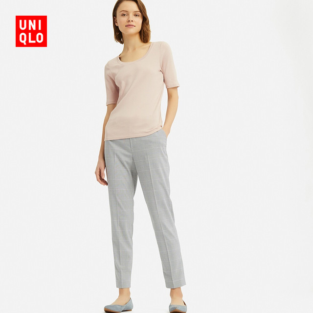 优衣库 UNIQLO 优衣库 417532 女装 EZY九分裤  