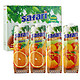 safari 萨法瑞 橙汁1L*2瓶 + 桃汁1L*2瓶 礼盒装  *8件