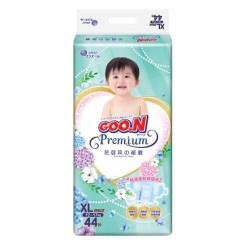 GOO.N 大王 花信风环贴系列 婴儿纸尿裤 XL44片 *3件 +凑单品