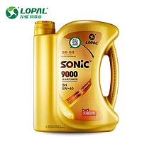 LOPAL 龙蟠 SONIC9000 SN 5W-40 全合成机油 4L