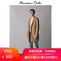 春夏大促 Massimo Dutti 男装 风衣中长款男士大衣外套春季2019新款春装 03466086710