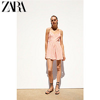 ZARA 07385143620 女士发圈及印花短款连体裤