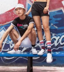 Reebok 锐步 Reebok 锐步 ROYAL BONOCO SLIP EGU92 男女低帮休闲网球鞋