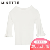 MINETTE  修身百搭款毛织线衣