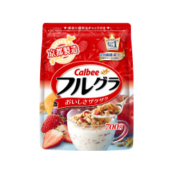 16日0点前1小时：Calbee 卡乐比 水果麦片 700g *2件