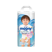 88VIP:Moony 婴儿拉拉裤 XL38片 *2件