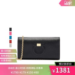 FERRAGAMO 菲拉格慕 经典款多色牛皮女包小包链条单肩包手拿包