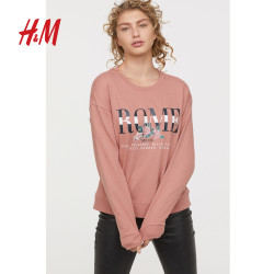H&M DIVIDED HM0698328 拼色卫衣