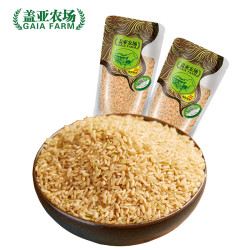 盖亚农场 有机糙米 450g*2袋