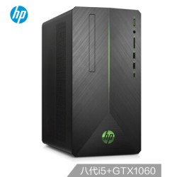 HP 惠普 暗影精灵3代 游戏台式机(i5-8400、8GB、128GB 1TB、GTX1060 6G)