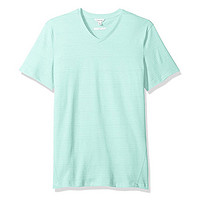 Calvin Klein/CK 卡文克莱 男士V领短袖T恤 403K260 多色多尺码可选 S MINT SPLASH