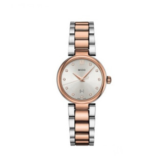 美度(mido)瑞士手表 贝伦赛丽系列 多娜真钻女士石英腕表 m022.210.