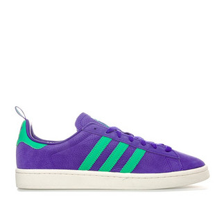 adidas Originals Campus系列系带平底男士休闲鞋运动鞋 B37855 Purple UK 7.5 