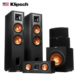 Klipsch 杰士  R-28F 家庭影院HIFI号角音响落地音箱套装 (黑色)