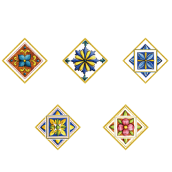 琛源 瓷砖美化对角贴 8*8cm 共30片