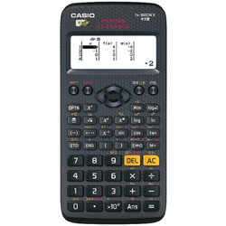 CASIO 卡西欧 FX-82CN X 中文版 函数科学计算器 黑色 *3件