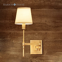 Harbor House铜色壁灯简约现代卧室床头灯新中式客厅壁灯 Keaton