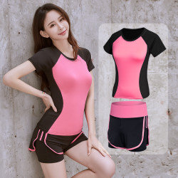 网红瑜伽服速干运动服两件套