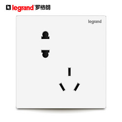 6.16凌晨前一小时5折 TCL-legrand 罗格朗 仕典 斜五孔开关插座