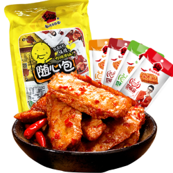 乡乡嘴 手撕素肉豆腐干 牛肉味 20包 共228g *2件