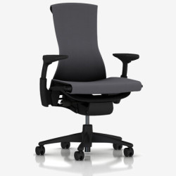 HermanMiller(赫曼米勒)Embody座椅(Rhythm织物)电脑椅 电竞椅 木炭色(黑色框架)