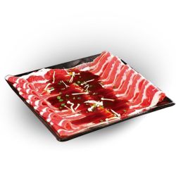 韩帝园韩式烧烤食材 新鲜孜然肥牛250g袋装 牛五花烧烤肥牛鲜牛肉