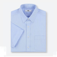 优衣库 UNIQLO 优衣库 416920 男士短袖衬衫