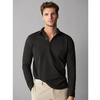 Massimo Dutti 00760154501男士长袖POLO衫