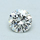 值友专享：Blue Nile 0.50克拉 圆形钻石（切工VG，成色H，净度VS2）
