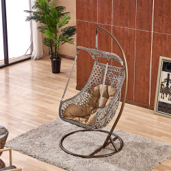 秋千吊椅双人室内休闲吊篮阳台吊蓝藤椅双人成人吊床家用摇篮摇椅