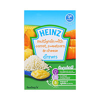 16日0点：Heinz亨氏英国进口胡萝卜玉米芝士杂粮米粉辅食100g*2件7个月