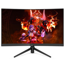 PHILIPS 飞利浦 242M7 23.6英寸 VA显示器 （1500R、121.4% sRGB、144Hz、Freesync）