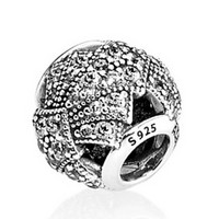 PANDORA 潘多拉 791906CZ 东方之扇 925银串饰 +凑单品