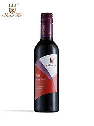 山图PS58刘涛原瓶进口红酒法国波尔多AOP级干红葡萄酒375ml单瓶黑