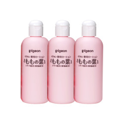 pigeon 贝亲  婴儿儿童 桃子水 桃叶液态爽身粉  200ml*3瓶