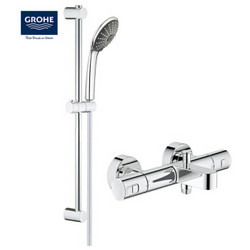 GROHE 高仪 34337000+27333000 恒温花洒套装（带下出水） 