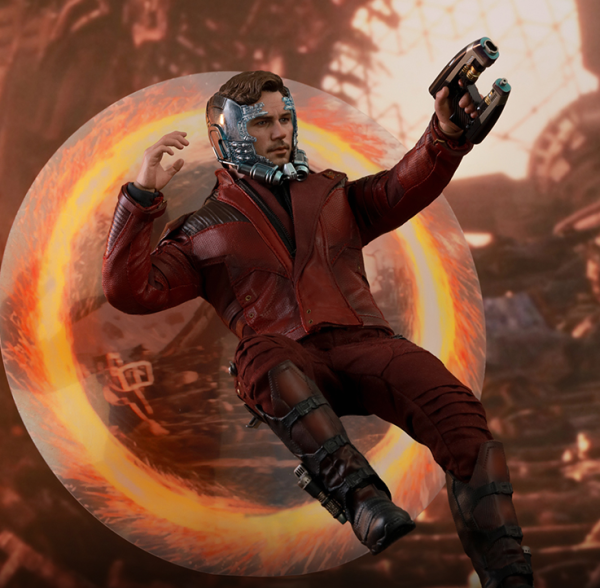 新品发售hottoys复仇者联盟3星爵16比例珍藏人偶