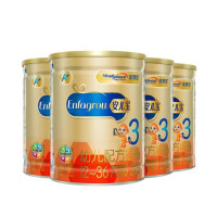 MeadJohnson Nutrition 美赞臣 婴儿奶粉 3段 900g 四罐装