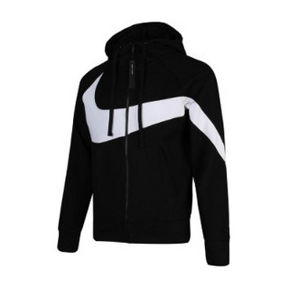 NIKE 耐克 NSW HBR HOODIE FZ FT STMT AR3085 男款卫衣